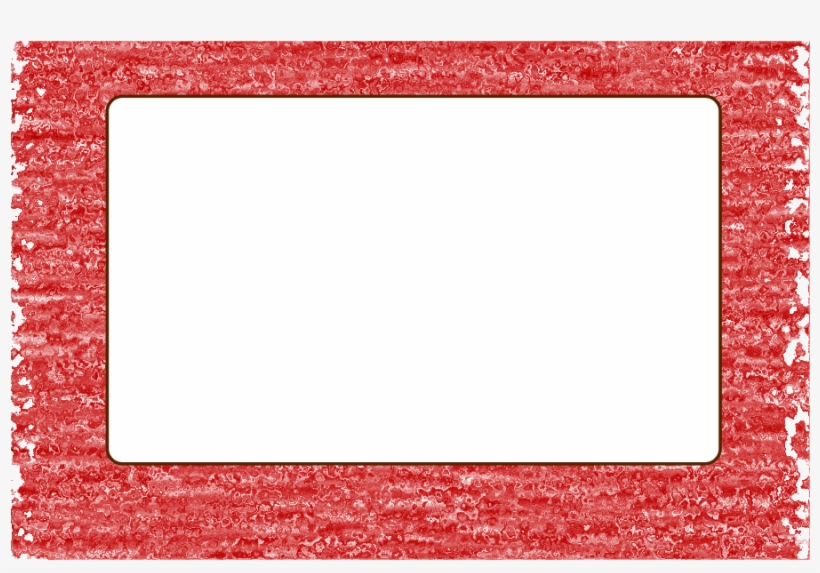 Border Red Marbled - Marble, transparent png #4213450