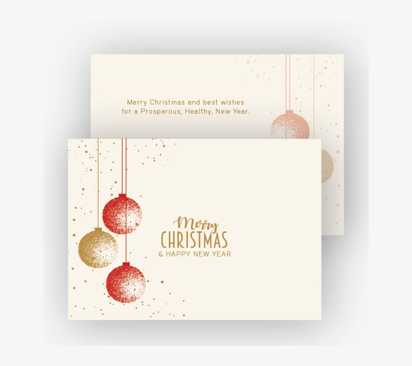 "christmas Tree Ornaments" Card Free Transparent PNG Download PNGkey