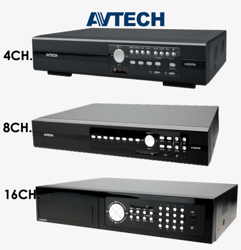 Avtech Avt-204, 208, 216 Hd Dvr - Avtech 8 Channel Dvr Price Philippines, transparent png #4213721