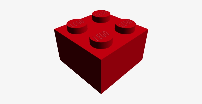 Red Brick - Lego Red Brick Png, transparent png #4213834