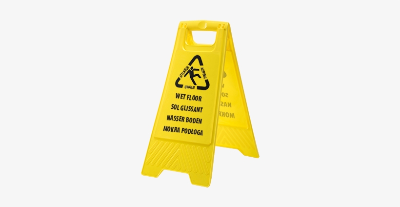 Euro Natte Vloer Waarschuwingsbord, transparent png #4214000