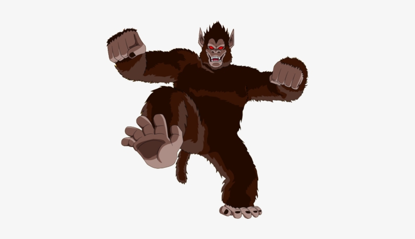 Goku Monkey Psd - Dragon Ball Z Goku Mono, transparent png #4214554