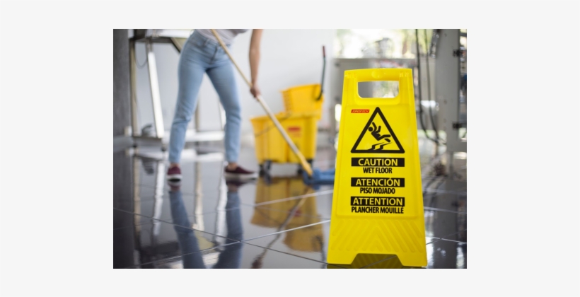 Jorestech® Caution Wet Floor- Folding Safety Sign Slippery - Jorestech Caution Wet Floor Folding Safety Sign Slippery, transparent png #4214645