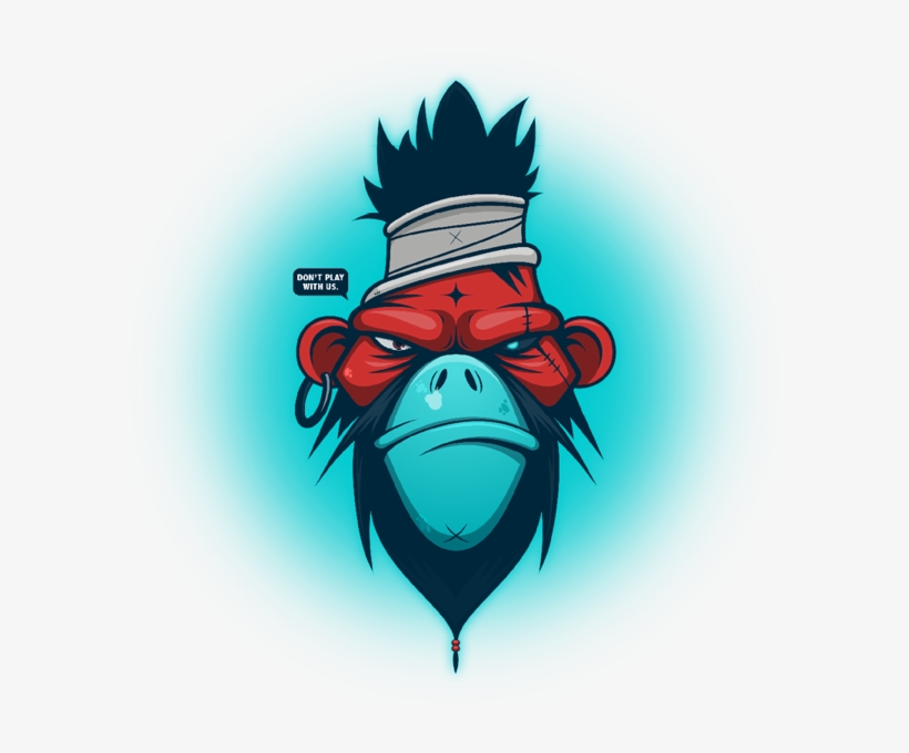 Character Illustartion Monkey Illustration, Graphic - De Macacos, transparent png #4214648