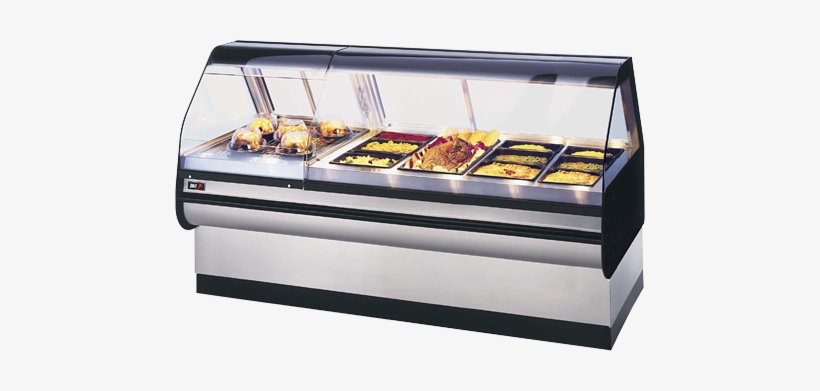 Wdcg 6 Six Well Hot Case Independent Top & Bottom Heat - Commercial Food Display, transparent png #4214698