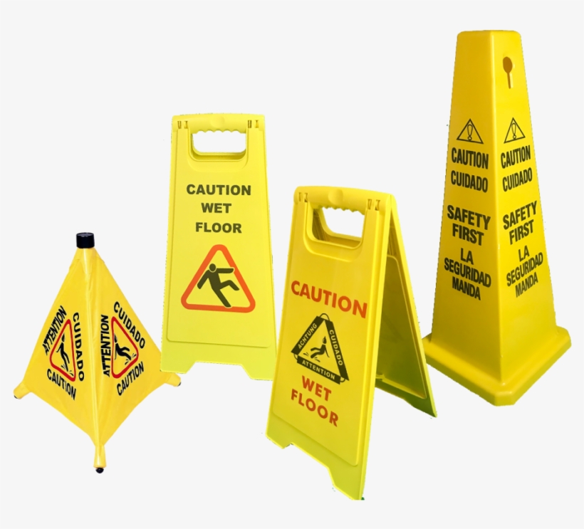 Floor Metal Signs - Señal De Piso Mojado, transparent png #4214723
