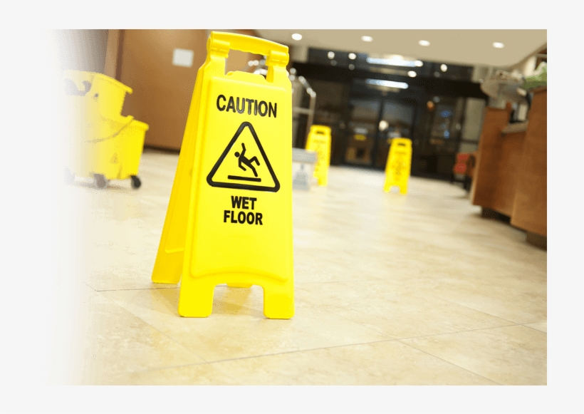 Premises Liability Lawyers - Rubbermaid Fg611277yel Floor Safety Sign, Caution Wet, transparent png #4214839