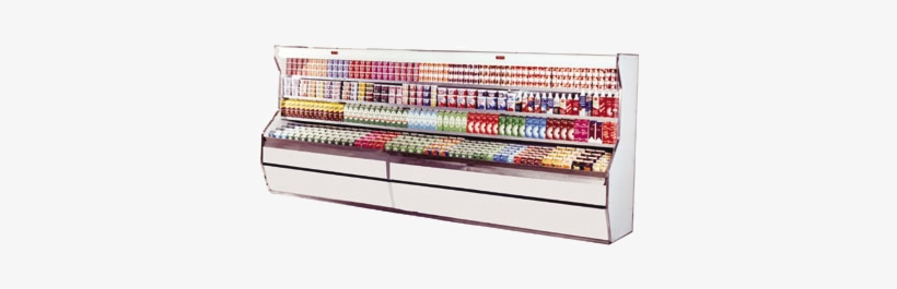 Howard Mccray 74" Wide Open Refrigerated Dairy Display - Howard-mccray Sc-d32e-4-lsss Dairy Open Merchandiser, transparent png #4214908