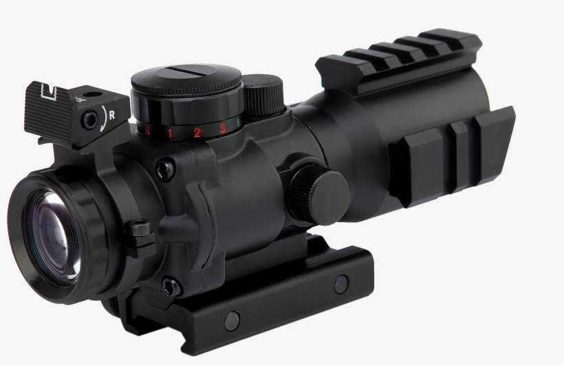 Sniper Bullet Png Download - Iron Jia's Spike 4x32 Tactical Rifle Scope W/ Tri-illuminated, transparent png #4215245