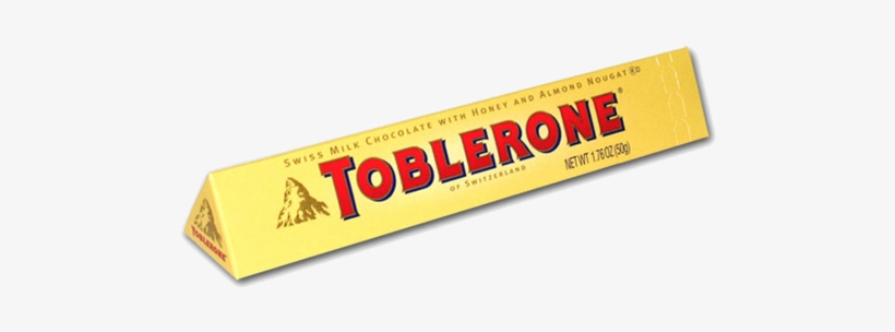 Toblerone Png - Toblerone Chocolate Bar Swiss Milk Chocolate Honey, transparent png #4215321