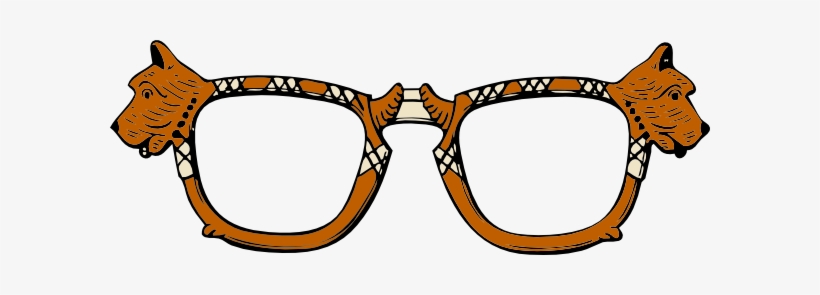 How To Set Use Brown Scottie Dog Eyeglasses Front Frame, transparent png #4215365