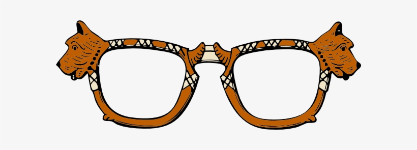 How To Set Use Brown Scottie Dog Eyeglasses Front Frame, transparent png #4215365