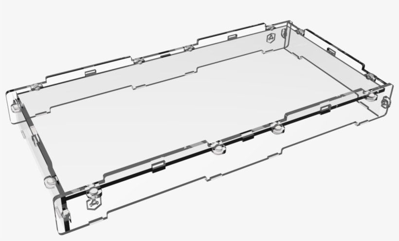 1" Acrylic Display Case Cover For Miniatures - Display Case, transparent png #4215530