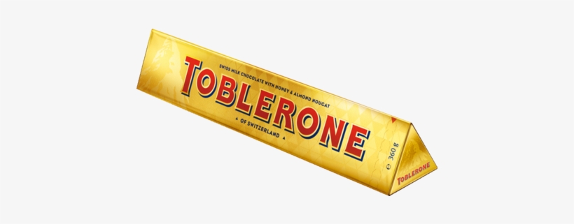 Gold - Toblerone Fruit And Nut 360g, transparent png #4215532