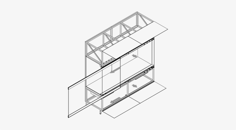 Wall Display Case - Duorail, transparent png #4215641