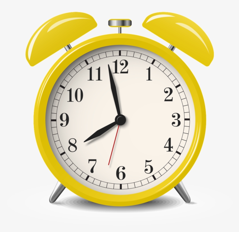 Yellow Alarm Clock Transparent - Spiral, transparent png #4215829