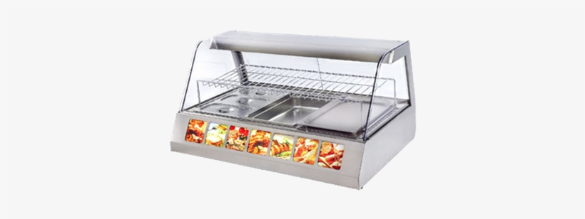 Curved Glass Countertop Warming Display Case - Roller Grill Hot Display, transparent png #4215959