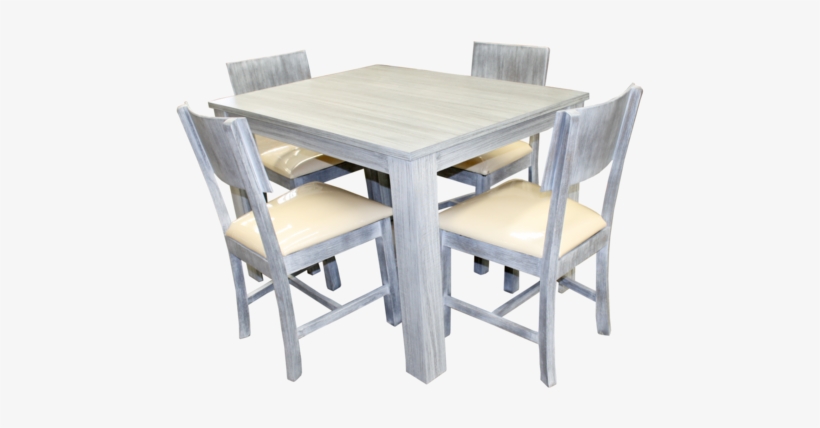 Comedor Rainer Vintage Gris - Furniture, transparent png #4216045