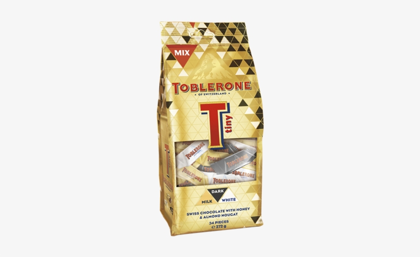 Enjoy Delicious Moments With Toblerone Tiny This Shiny - Toblerone Tiny Mix Bag 272g, transparent png #4216090
