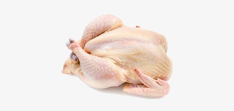 Whole Chicken - Png Raw Chicken, transparent png #4216091