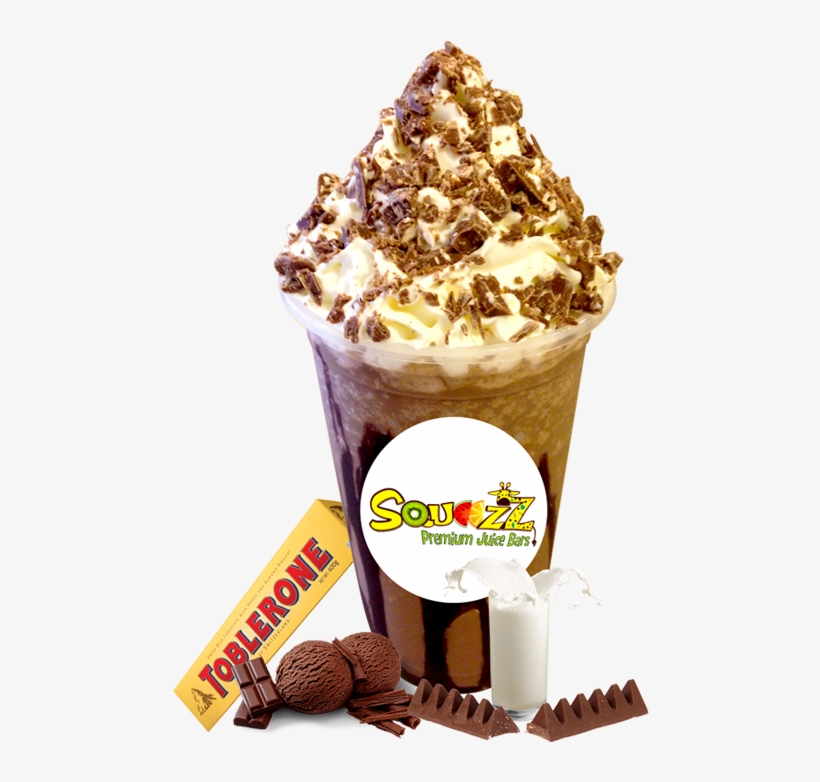 Toblerone Milkshake - Squeezz Juice, transparent png #4216231