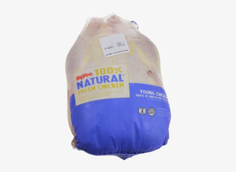 Hy-vee Fresh Young Whole Chicken - Hy Vee Whole Chicken, transparent png #4216549