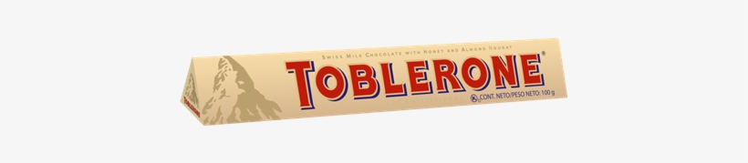 Toblerone Milk 100 Gramos - Toblerone Fruit & Nut, 100g (pack Of 2), transparent png #4216705