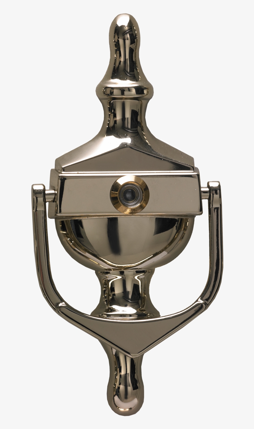 Gold Urn Spy - Fab & Fix Door Knockers, transparent png #4216768
