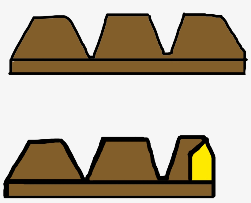 Toblerone Style Protein Bars Toblerone, Gluten Free - 202664, transparent png #4216795