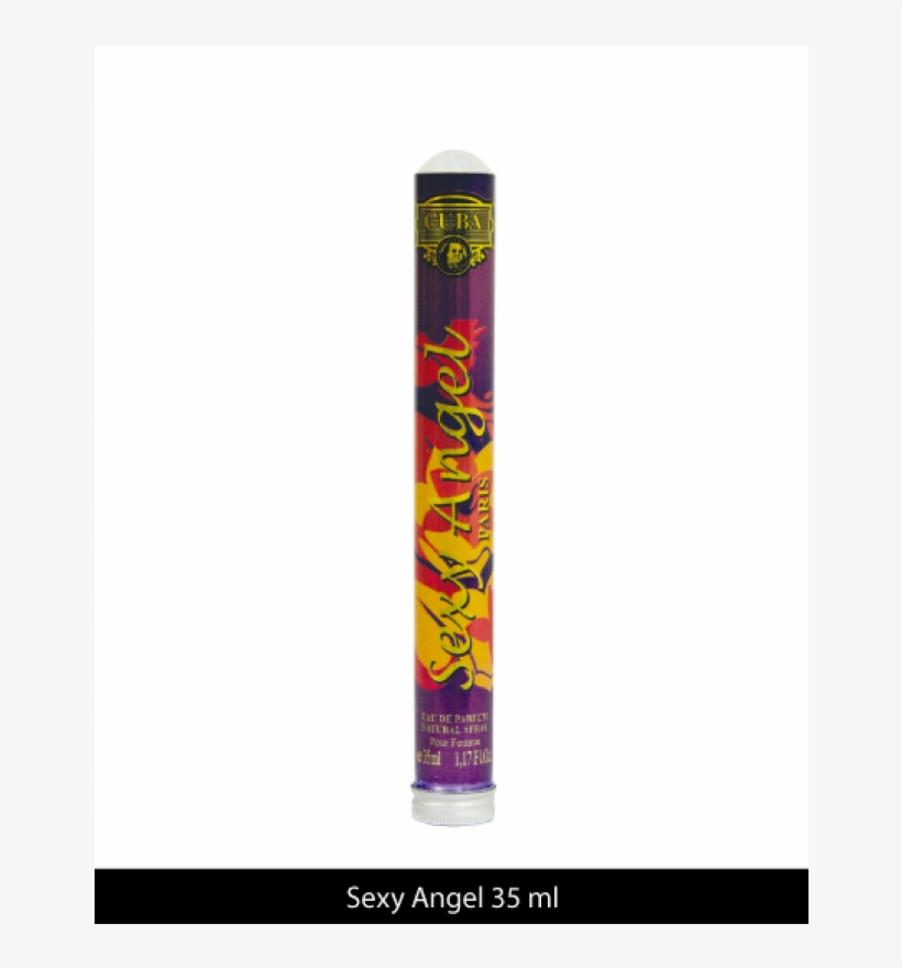 Perfume Feminino Cuba Sexy Angel - Perfume, transparent png #4217049
