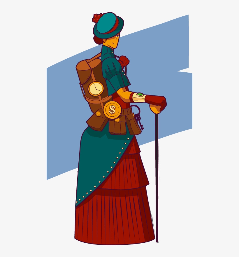 Steampunk Character Concept Art For Farside Hr - Character, transparent png #4217513