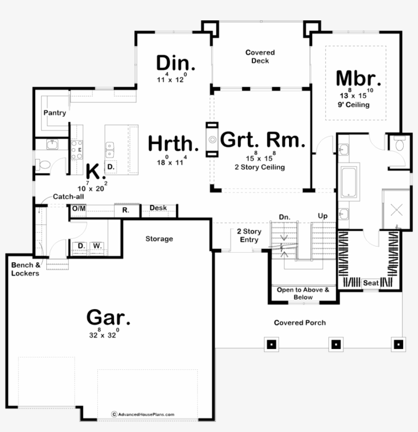 Texas Hillside Floor Plan - Menards Texas Hillside House Plans, transparent png #4217846