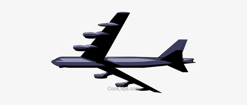 B52 Bomber Royalty Free Vector Clip Art Illustration - B 52 Bomber Clipart, transparent png #4218163