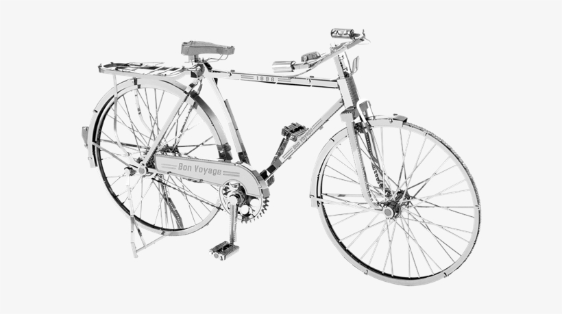 Metal Earth Vehicles - Metal Earth Bicycle, transparent png #4218326