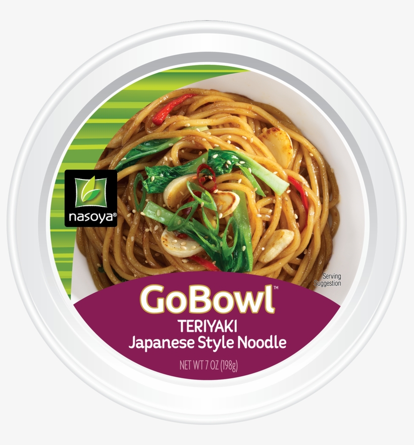 Pulmuone Gobowl Packaging, Lid Design For The Teriyaki - Hot Dry Noodles, transparent png #4218853