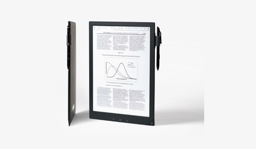 The Ease Of Use Comes Largely From The Fact That The - E Ink Pen Tablet, transparent png #4218903