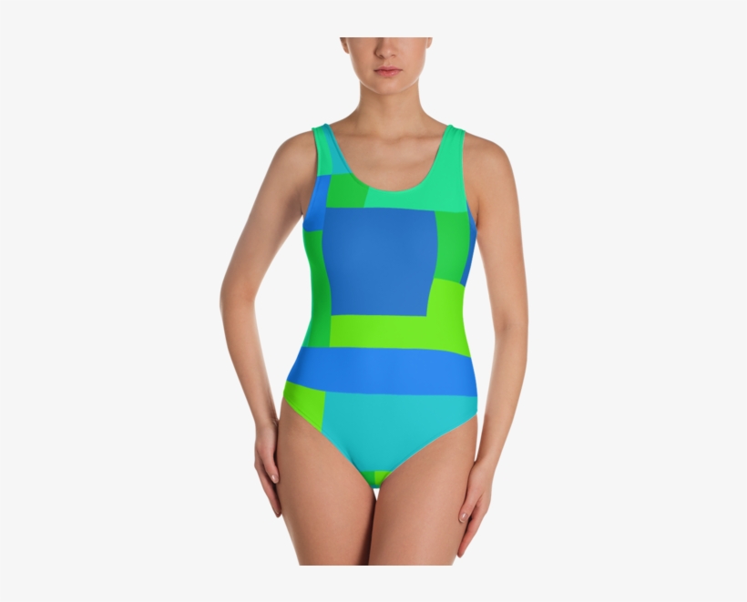 Le Carré Swimsuit - One-piece Swimsuit, transparent png #4219189