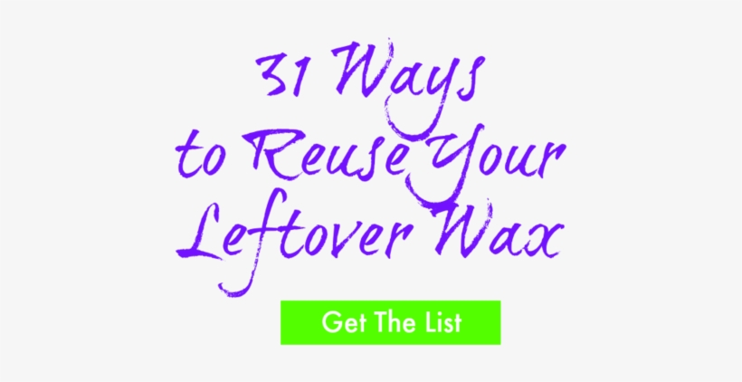 31 Ways To Reuse Your Leftover Wax When Its Tunneling - Candle, transparent png #4219473