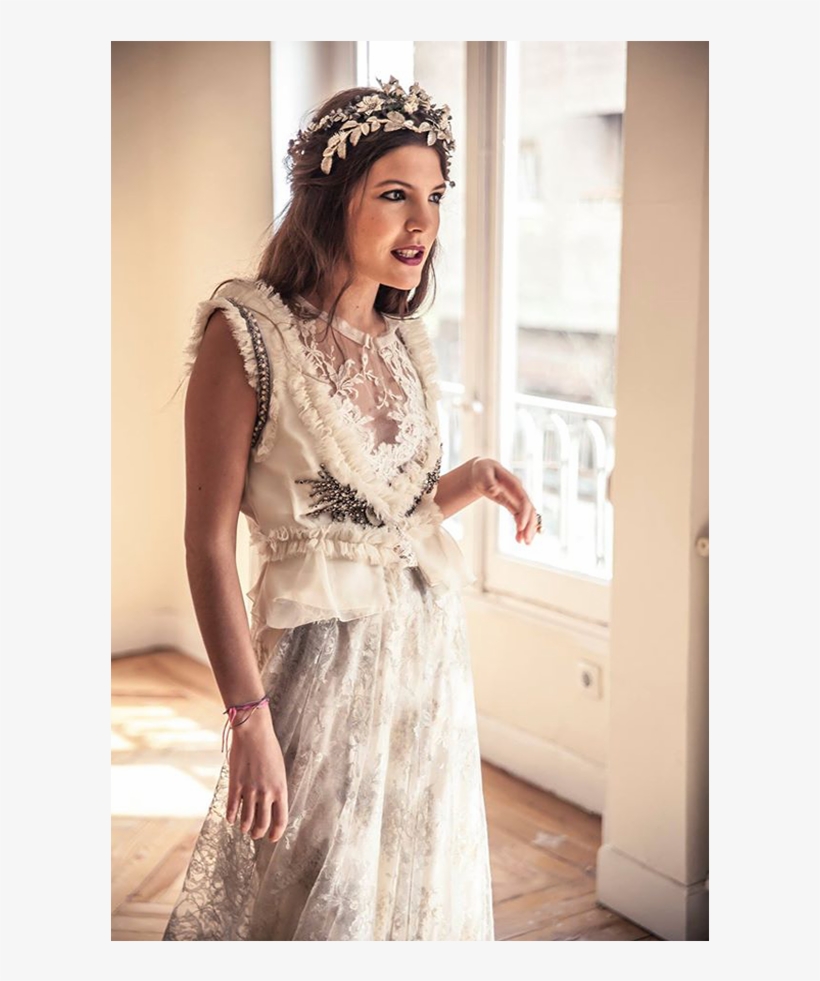 Trajes De Novia - Vestido Novia Helena Mareque, transparent png #4219497