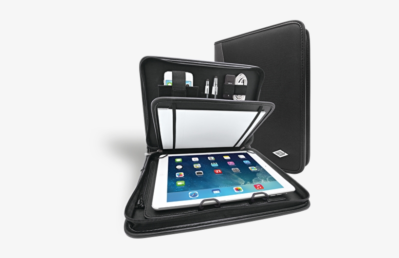 58 75901 - Wedo Organizer Elegance Zipped Folder - Black, transparent png #4219799