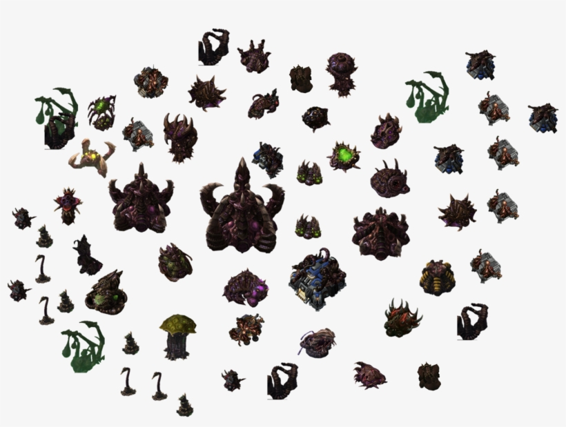 Zerg Hive Cluster - Wikia, transparent png #4219984