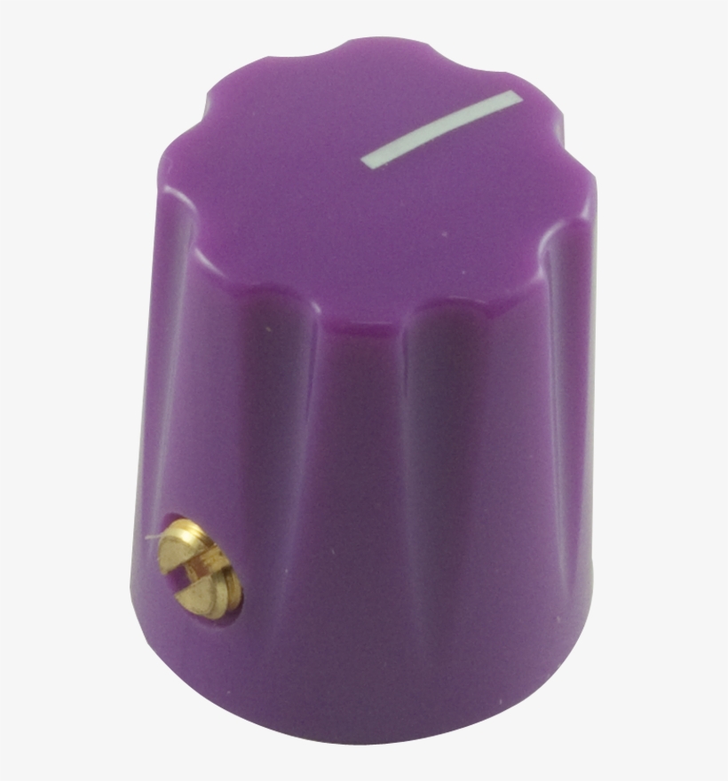 Scalloped Edge, Indicator Line, Set Screw - Amplified Parts Knob Purple 2017, transparent png #4220024