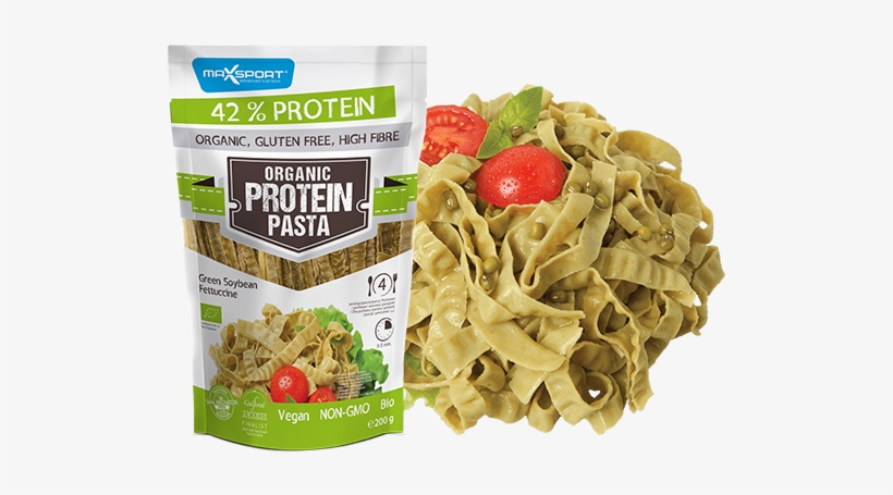 Green Soy - Max Sport Organic Protein Pasta 200 G, transparent png #4220125