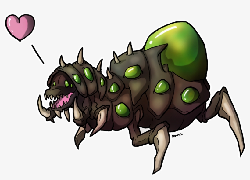 And Also Valentines Zerg - Sculpture, transparent png #4220219