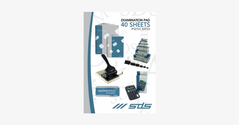 Treeline Examination Pad - Treeline Exam Pads 40 Sheet Feint & Margin - Punched, transparent png #4220344