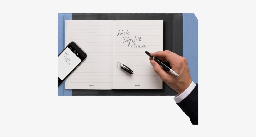 Montblanc Augmented Paper Writing Set, transparent png #4220481