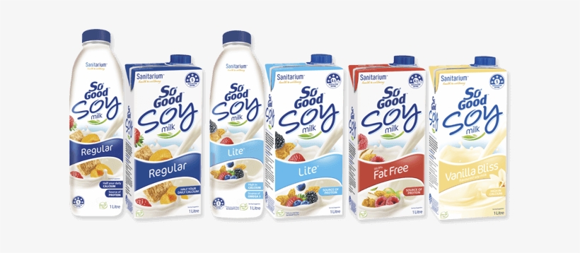 Soy Milks - Sanitarium So Good Soy Long Life Lite Milk 1l, transparent png #4220534