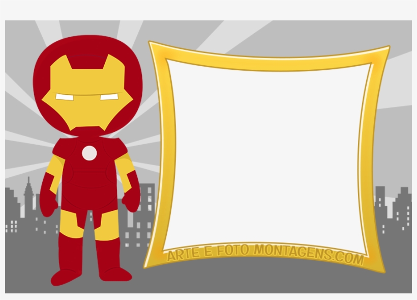 Homem De Ferro - Homem De Ferro Convite, transparent png #4220679