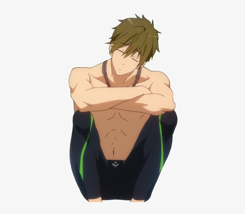 Domimi - Free Iwatobi Swim Club Makoto Transparent, transparent png #4220852