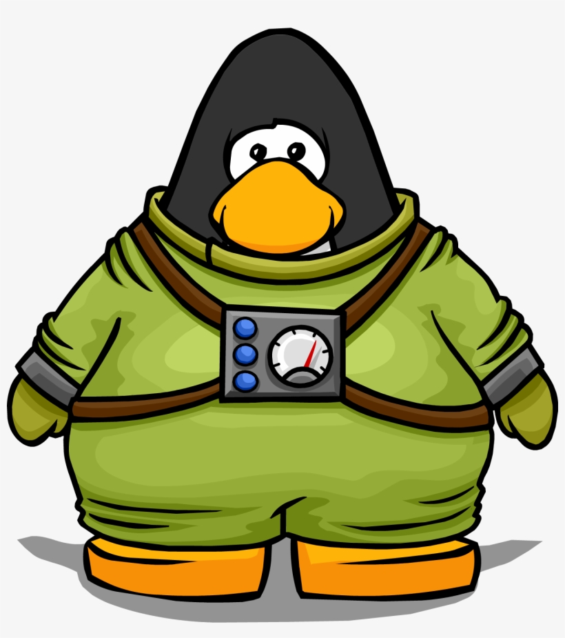 Divers Suit From A Player Card - Club Penguin, transparent png #4221104